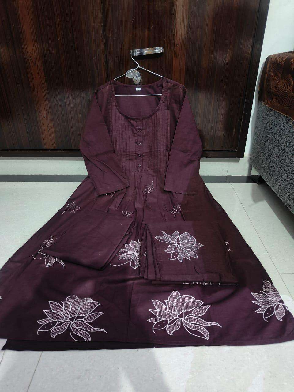 Elegant Everyday Wear ? XXL Embroidered Cotton Floral Dress(XXL) - Image 3